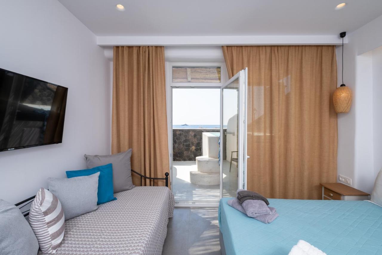 Sand Gem - Beach Apartments เปริโวลอส ภายนอก รูปภาพ